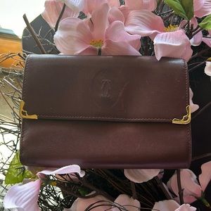 Trifold Kiss Lock Wallet